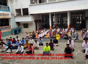 Yoga day celebration 2022